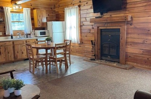 Shell Knob Cabin | The Hawthorn on Table Rock Lake; 2 Bed/2Bath Log Cabin, Pool, Hot Tub & Dock