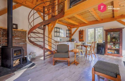 Notre-Dame-Des-Bois House | The Hermit - Rustic Ecoresponsible In the wild