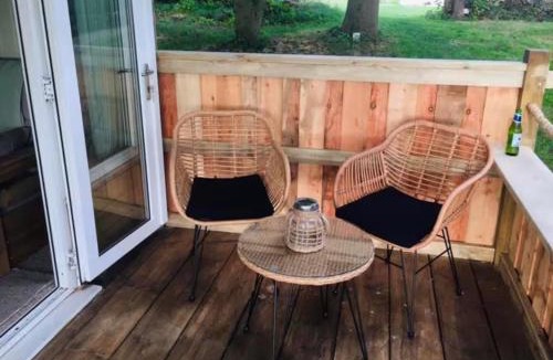 Newton-on-Rawcliffe House | The Hide - Cosy Cabin with hot tub