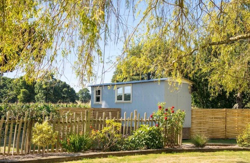 Whitestone Apartment | The Hideaway Hut - 1 Bed Shepherds Hut - Dodmarsh