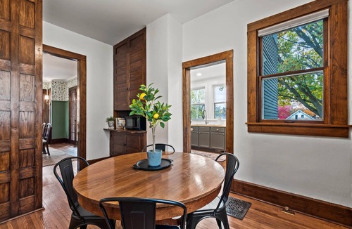 Washington House | The Historic Ola Babcock Miller Retreat with Hot Tub