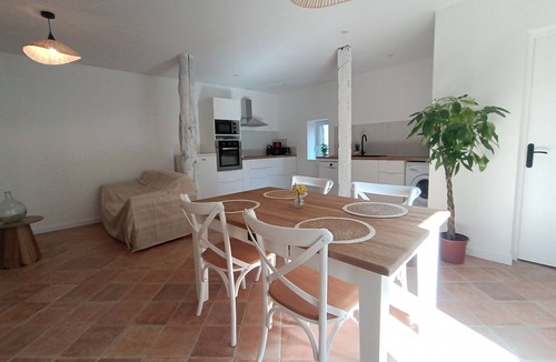Saint-Jean-de-Fos House | The house on the small square in the center of the village. Parking 50m away.