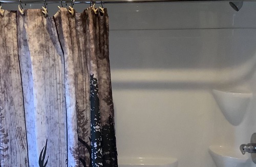 Cap-Bateau Ski Chalet | The house with the red roof