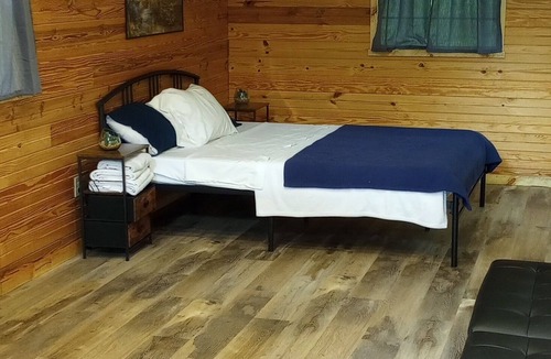 Mammoth Spring Cabin | The knotty pine cabin, Tiny House