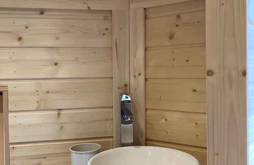 Givet RV Rental | The Kota du Paradou in Givet – Unique Finnish Cabin Experience