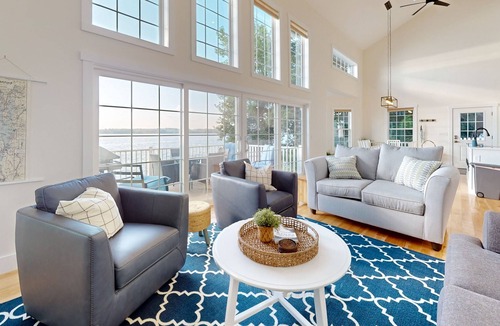 Swanton House | The Lakewood | Waterfront house in Swanton with dock and beach access