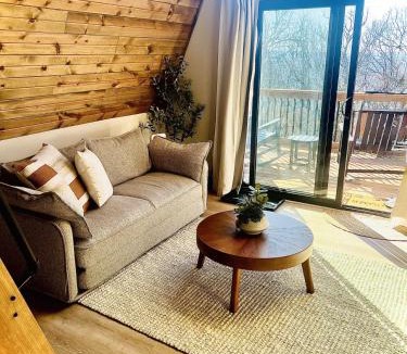 Ironton House | The Linkin, a cozy mountain cabin with King Bed