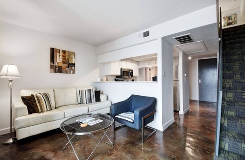 Downtown Austin Apartment | The Littlefields by Lodgewell | 6th St. views | C3