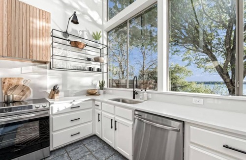 Belton House | The Lux at Lake Belton Modern Lake Access Home