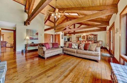 Huddleston House | The Main House - Lakefront home with private hot tub & balcony