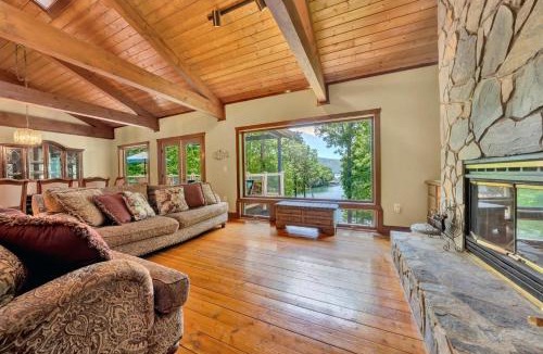 Huddleston House | The Main House - Lakefront home with private hot tub & balcony