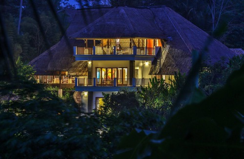 Melayang Villa | The Manipura Estate @ Spa with a 40-person yoga shala, jungle and river valley