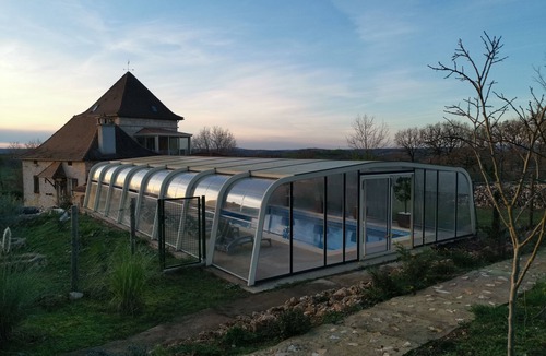 Causse-et-Diege House | The Mas-de-Cascabel cottage * 4 people in Occitanie with heated pool