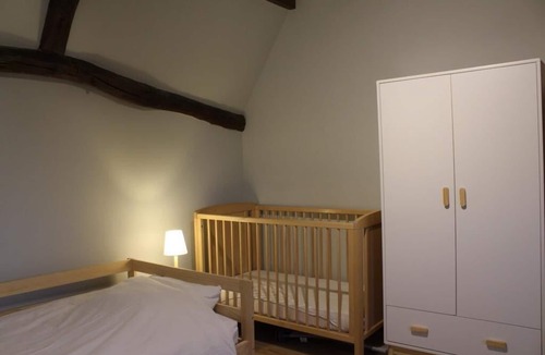 Vattetot-sous-Beaumont Bed & Breakfast | The Maupassant bedroom in the authentic and newly renovated cottage La Chaumière Normande