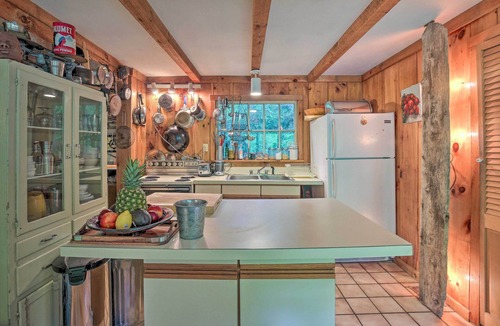 New Marlborough Cabin | 'The Mill River Cabin’ w/Fireplace & River View!