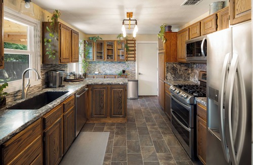 Bethel-Danebo House | The Mixture: Enjoy a hot tub, fire pit, and outdoor dining in Eugene!