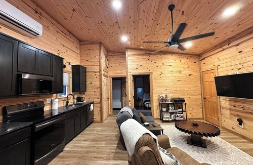 San Marcos Cabin | THE MOCKINGBIRD:nCozy & Modern Guest Cabin, between San Marcos & Wimberley!