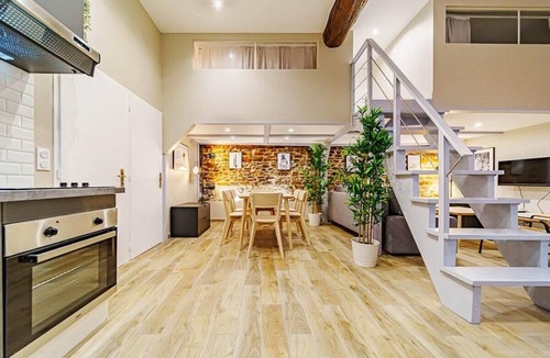 Saint Michel - Mairie Apartment | The Montesquieu Loft - Spacious 6 People - Saxe Gambetta