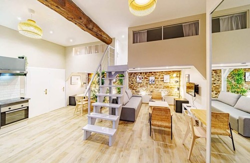 Saint Michel - Mairie Apartment | The Montesquieu Loft - Spacious 6 People - Saxe Gambetta