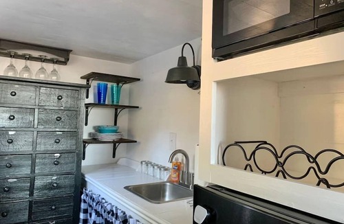 Dennis Cabin | The Nest Tiny Home is 160sf with awesome Views!