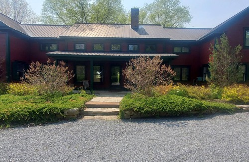 Brandon House | The Old Orchard Home surrounded by a small apple orchard, large meadows, and a private pond
