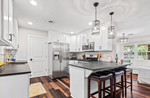 Downtown House | the ORANGE DOOR just steps from art, trails & dining