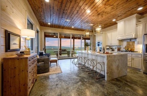 Broken Bow Cabin | The Overlook w/Outdoor Pool, EV Outlet, Pickleball, Unbelievable Views