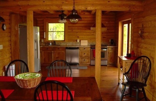 Woodland House | The Pine Cabin - Solid Wood Log Cabin with Awesome Views!