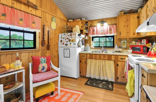 Wimberley Cabin | The Pineapple Ranchette | Charming Romantic Cabin for 2