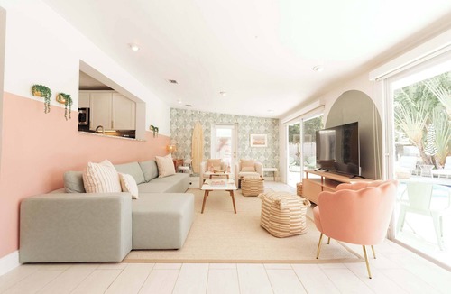 Coral Brook House | The Pink Flamingo | Pool Canal Access Firepit