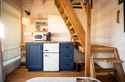 Port Rowan Cabin | The Pondhouse — Private Cabin with Sauna & Pond | Port Rowan