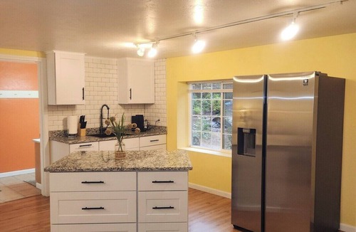 Medford Apartment | The Pool House, step into a backyard oasis.
