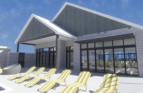 Haslet RV Rental | The Poolside Spartan Escape - Couple Retreat!