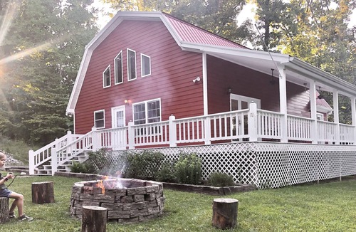 Hilham Cottage | The Red Cottage in the Woods