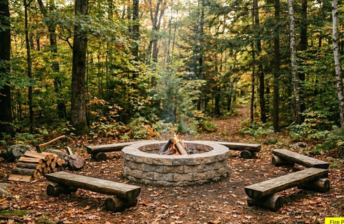 Marinette Cabin | The Red Oak. New 4 room, 2 bath cabon on Menominee River w/fireplace, hot tub.