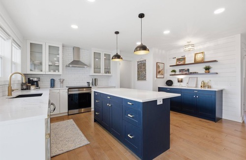 Merriam House | The Regency-Merriam 3BR Home with Game Room & Deck