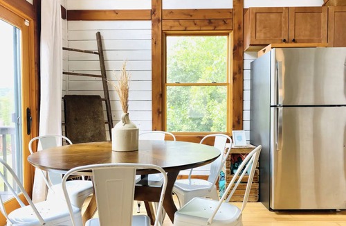 Stokes Cabin | The Rocking A Frame - modern meets cozy.