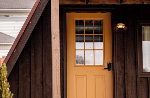 Perrysville House | The Rustic Triangle A-Frame with Hot Tub