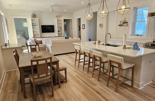Saint Helena Island House | The Seashelle is a New Four Bedroom, Four ½ Bath home with a Pool.