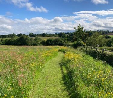 Overton-on-dee Apartment | The Shepherd's Hut with cozy logburner