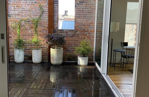 Downtown Asheville Apartment | The Sinclair: 301: Modern Urban Luxe: a new quality modern home
