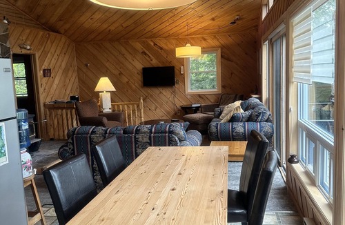 Harcourt Cottage | The Snowmobile Trails are immaculate! The Snowshoeing is pristine!