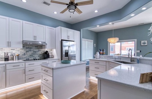 Cape Charles House | The Strand: Free Golf Carts, Paddle Boards, Tennis & Pool, 1 Blk to Beach