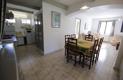 Villecroze Cabin | The sunny cherry tree.