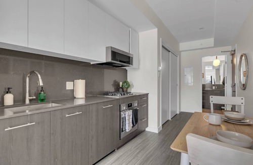 Eau Claire Apartment | The Terra Flat DT Skyline Views