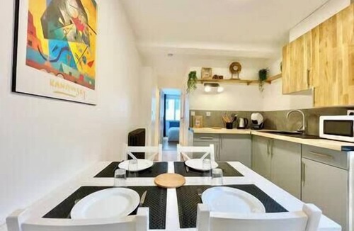 Saint-Nazaire Apartment | The Terrace - Near Downtown - BBQ