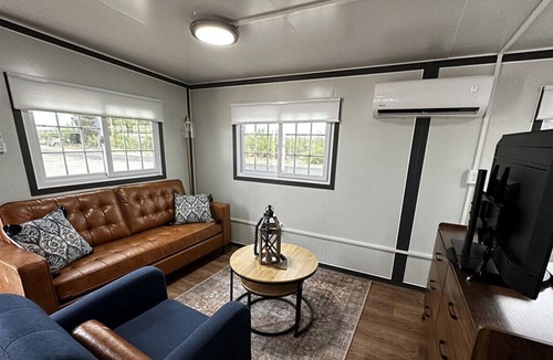 Monahans House | The Total Package: Private Comfort BoxHouse Rental, Monahans, TX