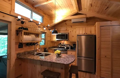 Jamestown Cabin | The Treehouse - TN Honeymoon Cabin - HOT TUB - in BSF!