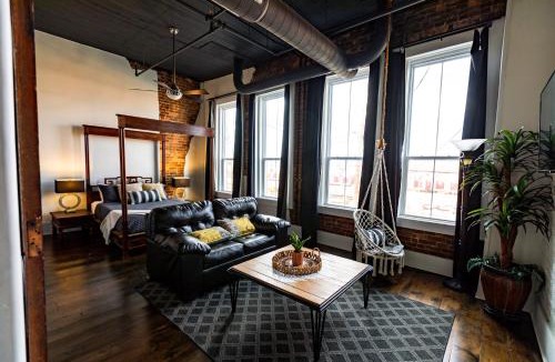 Commercial Street Historic District Apartment | The Two Story Loft