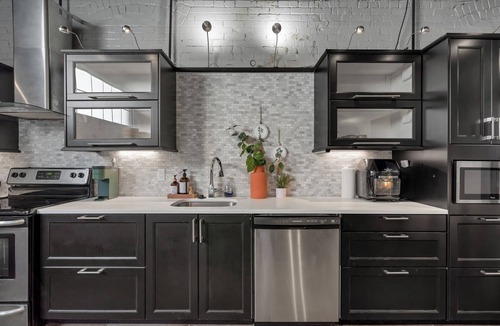 Jonesboro Apartment | The Union at 222 Loft w/Rooftop & Private Gated Parking